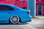 Volkswagen Passat in Blue on Vossen Wheels (LC-109T) 2017 года
